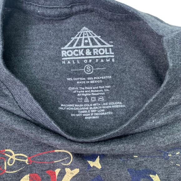 Rock & Roll Hall of Fame Adult Small Tee Shirt Souvenir Short Slv Cotton Skull - Picture 4 of 6